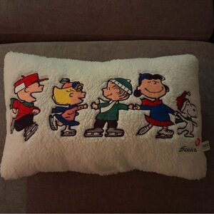 Peanuts Ice Skating Pillow